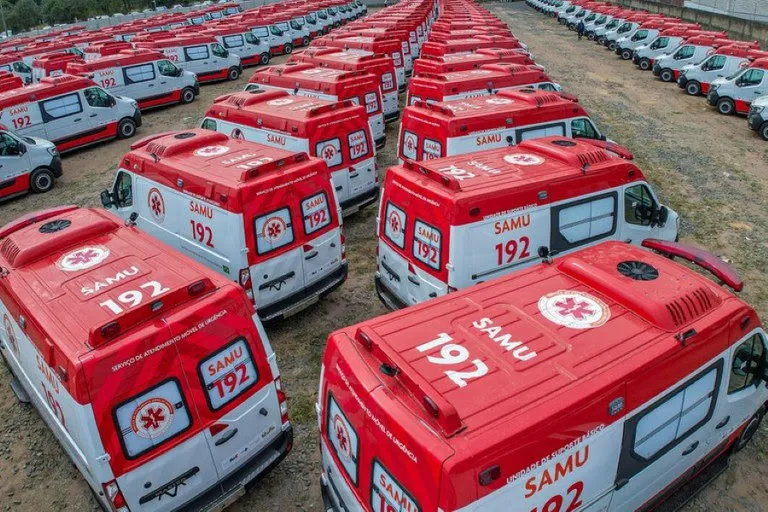 Serão entregues 789 veículos para 559 municípios de 21 estados. O investimento total é de R$243,5 milhões, por meio do Novo PAC - Foto: Ricardo Stuckert/Secom-PR