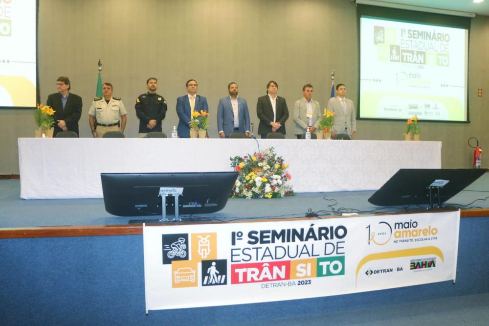 90% dos sinistros de trânsito são causados por falhas humanas, revelam especialistas no I Seminário Estadual de Trânsito da Bahia