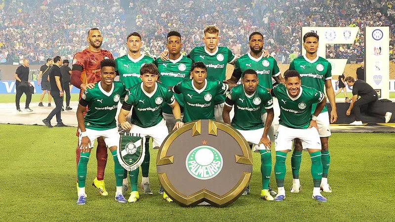 O time brasileiro foi derrotado por 2x1 pelas quartas de final | Divulgação Cesar Greco/Palmeiras