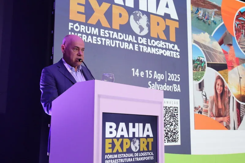 O Diretor Financeiro do BNB, Wanger Alencar, reforçou o compromisso do Banco do Nordeste no desenvolvimento dos setores de infraestrutura e logística em evento. (Foto: Samira Almeida) 