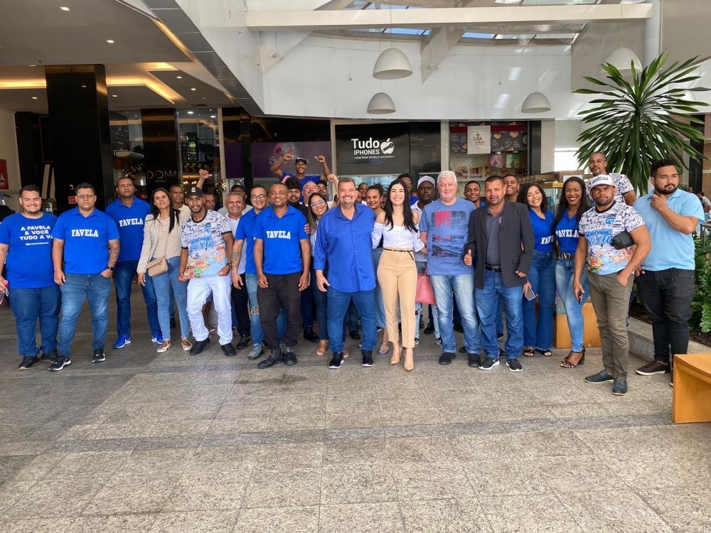 Gordinho da Favela marca presença na Convenção Partidária do PP com mais de 50 apoiadores 