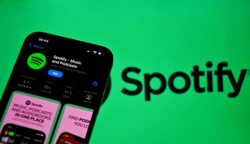 Imagens reprodução Spotify