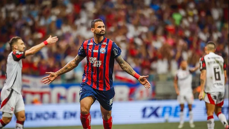 Com gol de Willian José, o Esquadrão derrotou o líder do Campeonato / Letícia Martins/EC Bahia