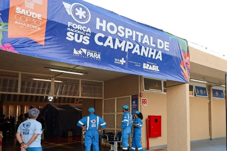 Ao todo, 144 profissionais voluntários de diferentes estados, entre médicos, enfermeiros, farmacêuticos e técnicos, estarão mobilizados - Foto: Divulgação/Secretaria de Estado da Saúde do Pará