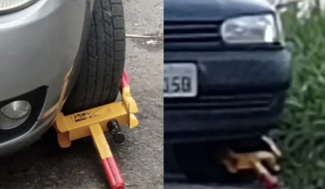 Polêmica na Ceasa de Simões Filho por causa de “trava roda” em estacionamento