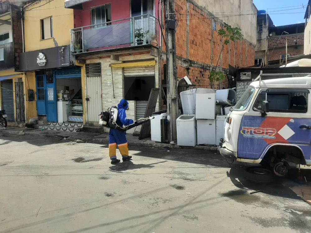 Saúde intensifica combate ao mosquito em Periperi e diversos bairros de Salvador neste sábado (3) 