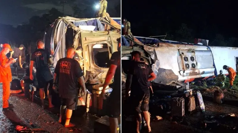 Acidente ocorreu na madrugada deste sábado (04), na BR-316 |