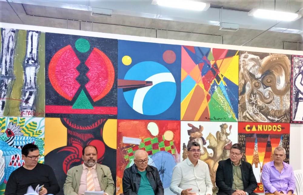 Taurino Araújo participou ontem da Noite Ciência e Arte na UEFS