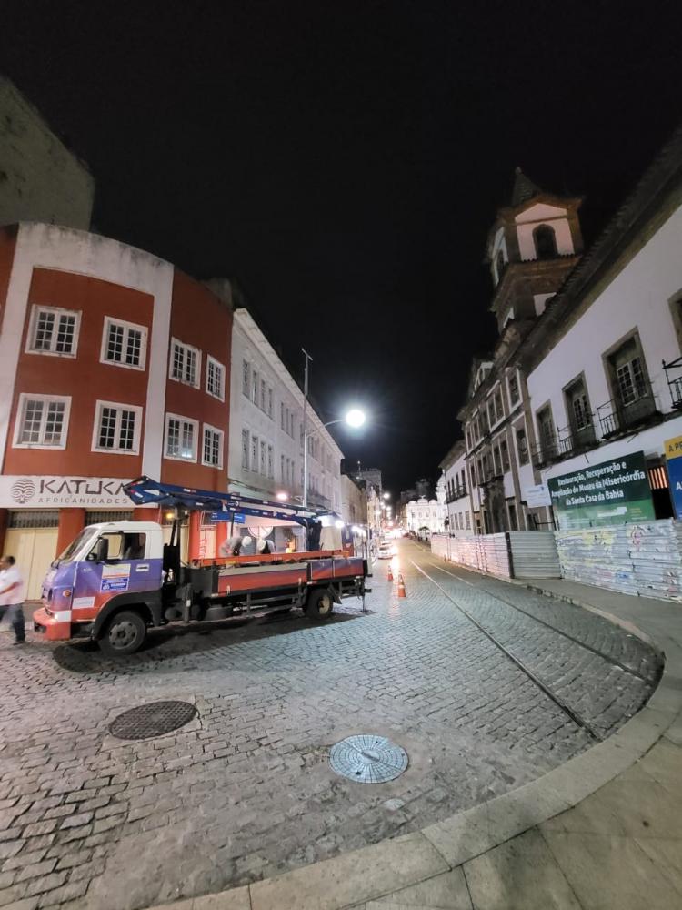 Festejos do São João contam com vias mais iluminadas no Centro Histórico 