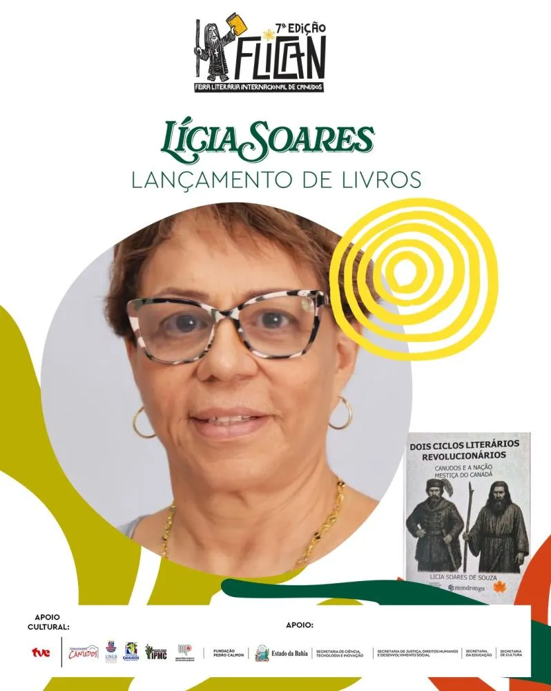 Taurino Araújo assina o prefácio da nova obra de Lícia Soares de Souza sobre Canudos e a Nação Mestiça do Canadá