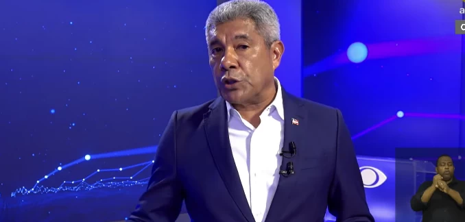 No debate da Band, Jerônimo exalta combate à violência contra mulher; Bahia é 4º em feminicídios