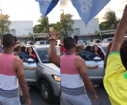 Prefeita de Lauro de Freitas, Moema Gramacho do PT é expulsa de comunidade por moradores 
