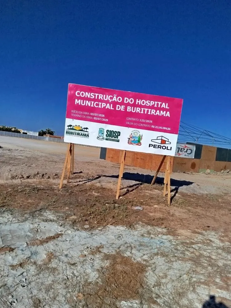 Deputado desmente Jerônimo sobre hospital em Buritirama: “Não tem absolutamente nada, só uma placa”