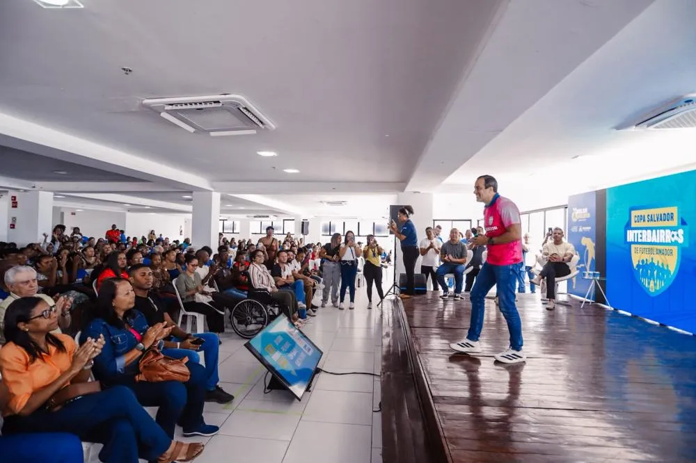 Prefeitura de Salvador lança Copa Interbairros 2026 com 40 equipes e participação feminina