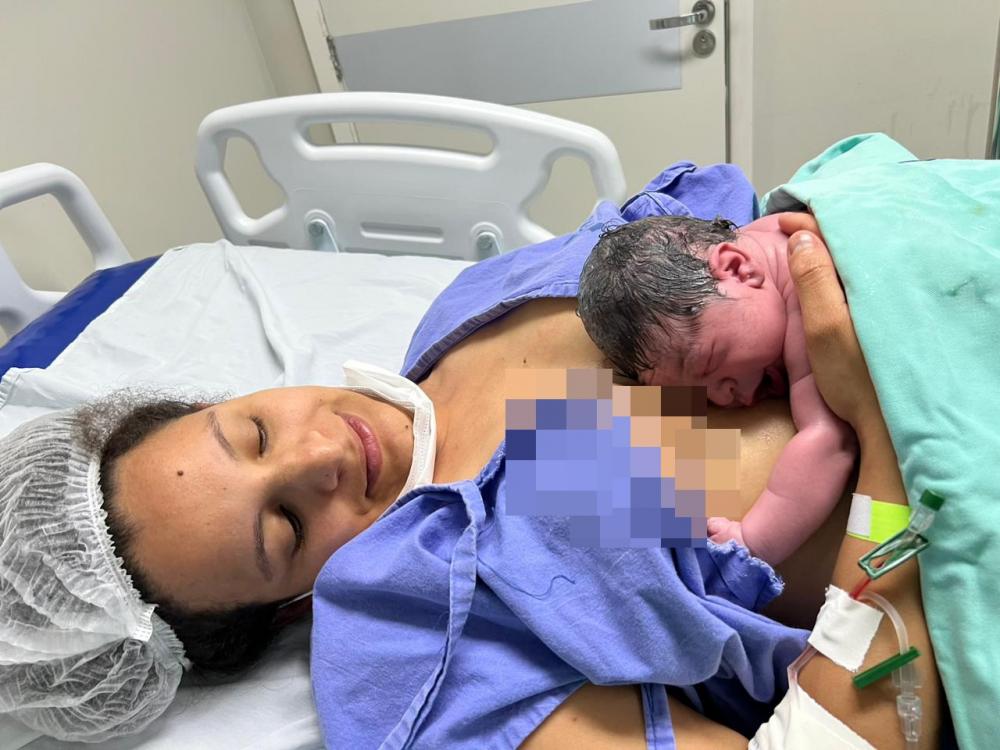 Maternidade Frei Justo comemora primeiro bebê de 2023
