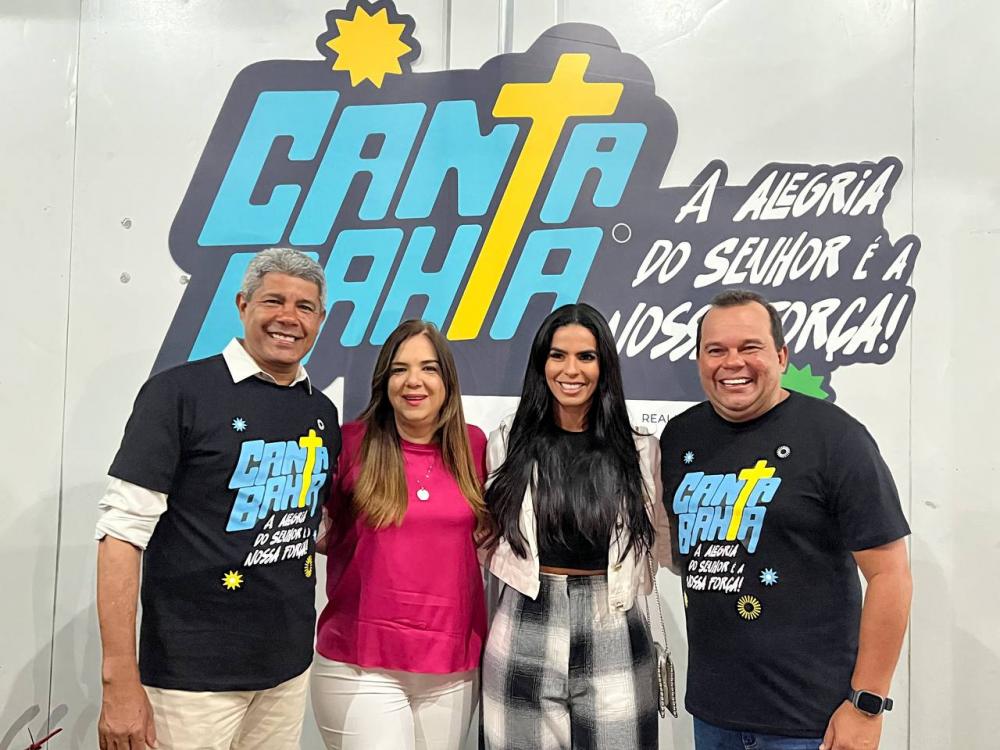 Jerônimo Rodrigues prestigia segundo dia de shows no Canta Bahia; evento é uma realização do Governo da Bahia