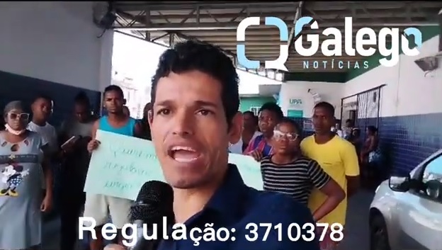 SALVADOR está com a saúde abandaonada! Familires e amigos de Jovem protestam na frente da UPA de Periperi.