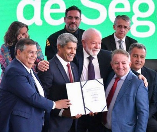 Jerônimo participa do lançamento do ‘Programa de Ação na Segurança’, do Governo Federal