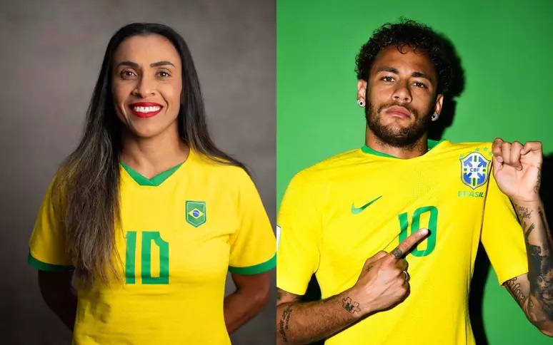 Neymar é mais pesquisado que Marta no Brasil, mostra estudo
