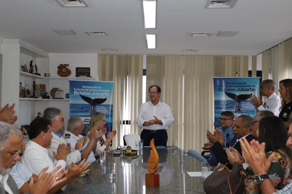 Temporada do turismo de avistamento de baleias tem incentivo da Setur-BA 