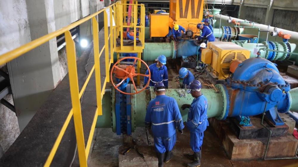 Embasa conclui serviços de manutenção preventiva e inicia retomada gradativa do abastecimento em bairros de Salvador