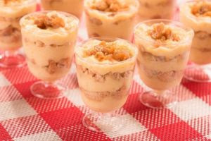 Almoço, sobremesa e café com receitas que parecem iguais, mas têm diferenças