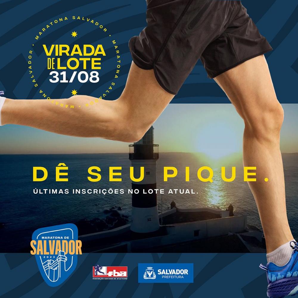 Maratona de Salvador 2023, INSCREVA-SE