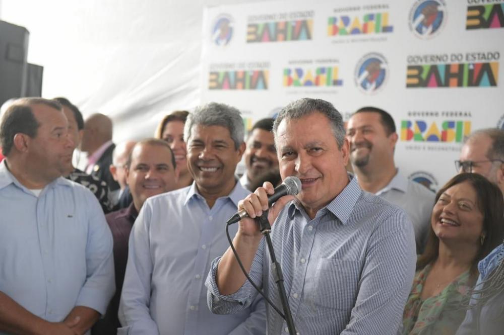“Este é o PAC da retomada do pacto federativo, do respeito a estados e a municípios”, diz Rui Costa durante evento em Salvador 