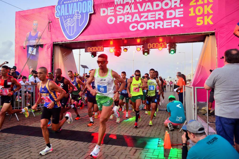 Maratona Salvador promete movimentar orla de Salvador com atletas de todo o país 