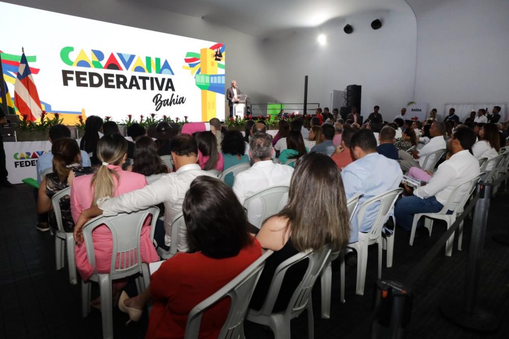 Caravana Federativa é encerrada na Bahia com a participação de Jerônimo Rodrigues e do ministro Rui Costa
