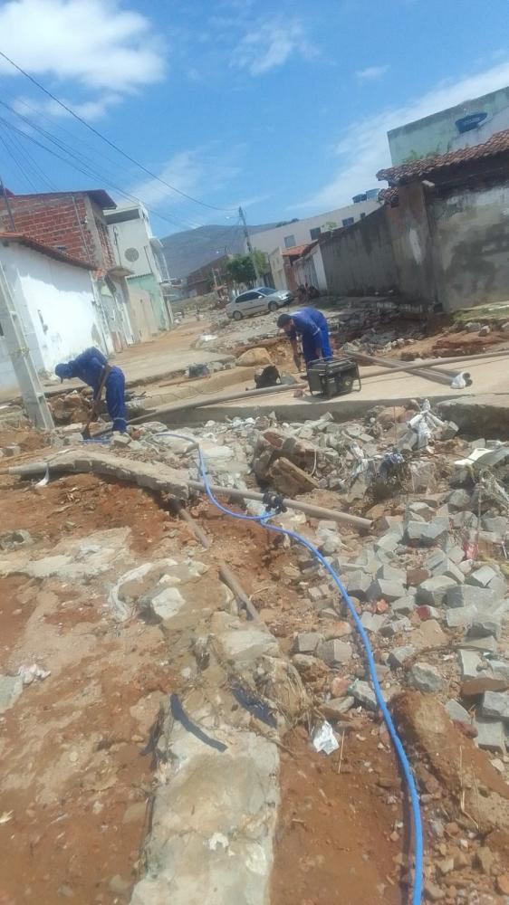  Temporal em Brumado: Embasa trabalha para retomar abastecimento de água em áreas afetadas