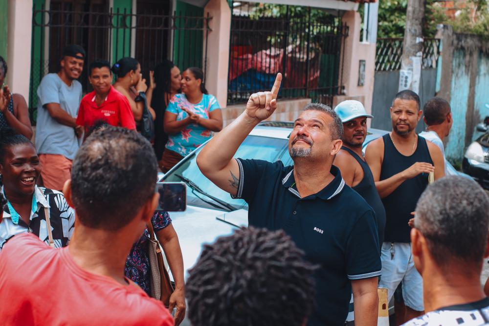 Vereador Gordinho da Favela promove ação social em comemoração ao seu aniversário