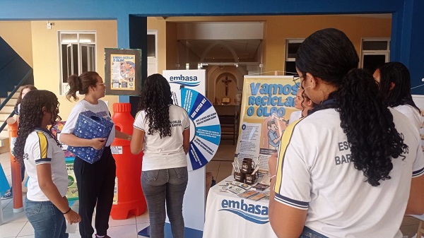 “Se Ligue no Óleo” participa de atividades educativas em escolas de Barreiras