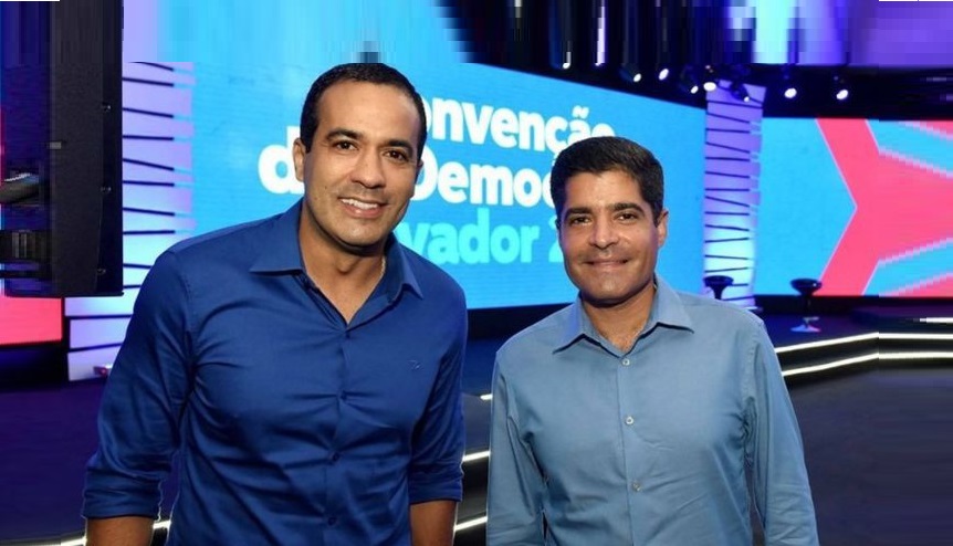 ACM Neto confirma apoio à reeleição de Bruno Reis para a Prefeitura de Salvador