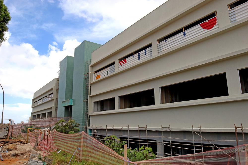 Obras do Hospital Ortopédico da Bahia seguem em ritmo acelerado