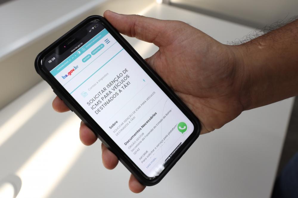 Isenções de ICMS e IPVA para taxistas e Pessoas com Deficiência já podem ser solicitadas no BA.GOV.BR