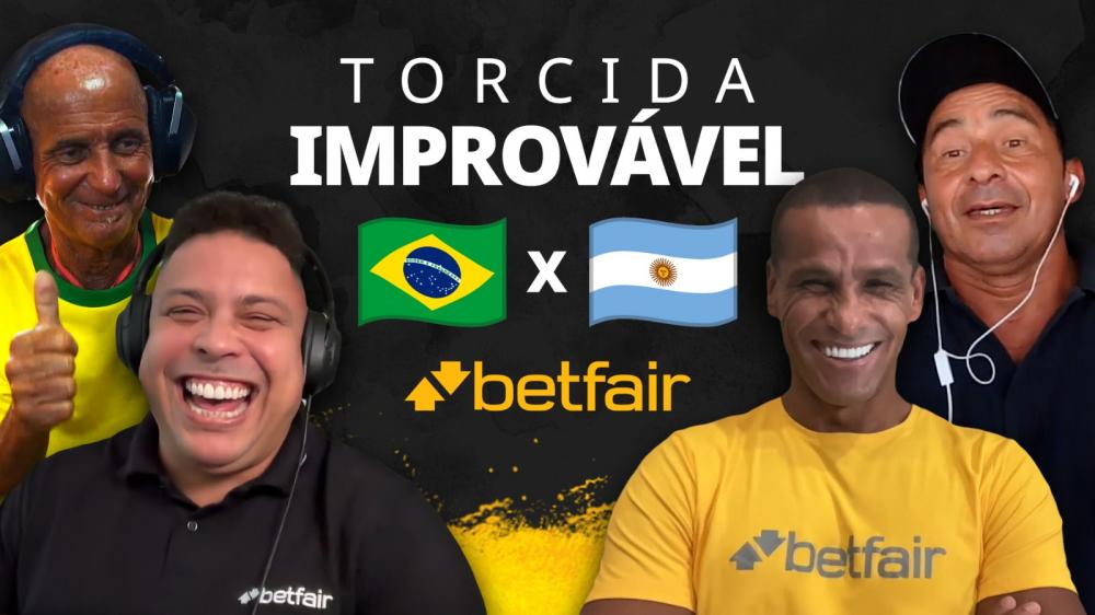 Ronaldo e Rivaldo se divertem com torcedores inusitados às vésperas de clássico com Argentina
