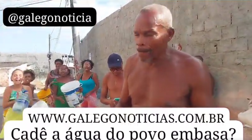 ASSISTA O VÍDEO; Embasa deixa moradores do Subúrbio Ferroviário sem água