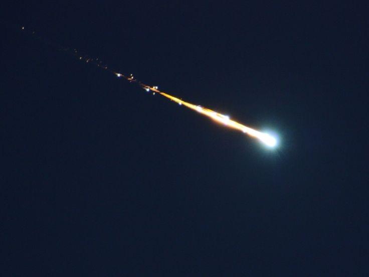 Chuva de Meteoros úrsidas foi registrado mais uma vez por seguidores do @galegonoticia 