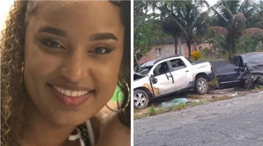 Nove pessoas ficaram feridas e uma mulher morreu durante um acidente em Teixeira de Freitas