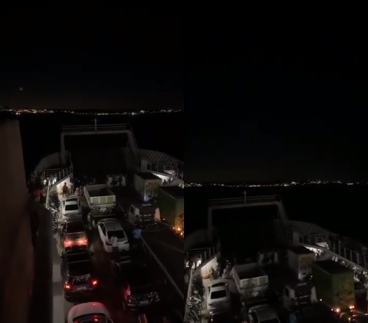 Ferry boat quebra no meio do mar da baía de todos os santos e passageiros relatam sofrimento; Veja o vídeo