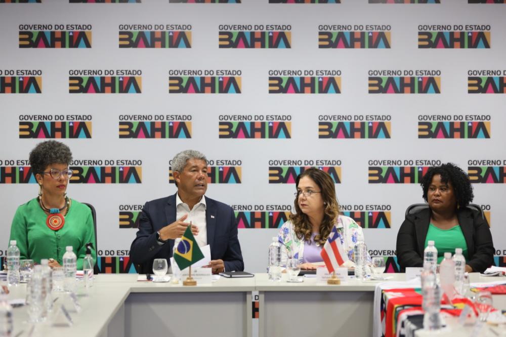 Em reunião com lideranças quilombolas, Jerônimo Rodrigues traça alinhamento para políticas públicas territoriais em comunidades