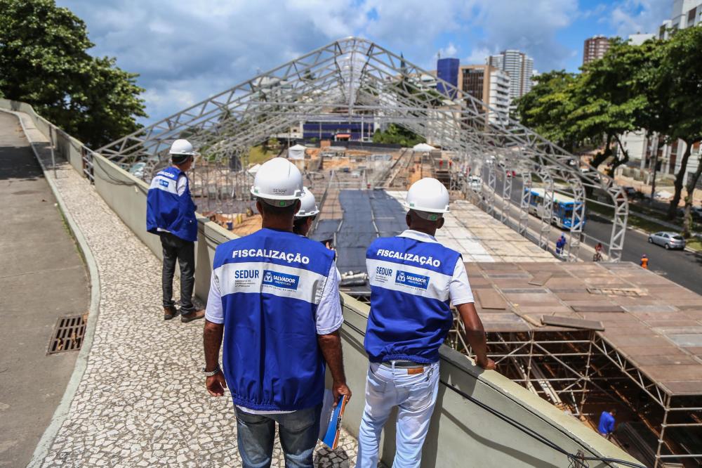 Sedur intensifica fiscalização das montagens de camarotes e estruturas no Carnaval 2024 nesta terça (16) 