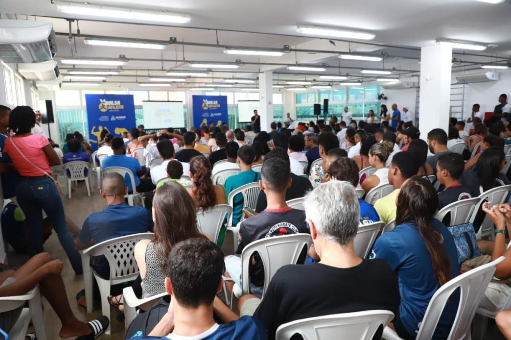 Prefeitura realiza encontro com mais de 200 beneficiários do Bolsa Atleta Salvador