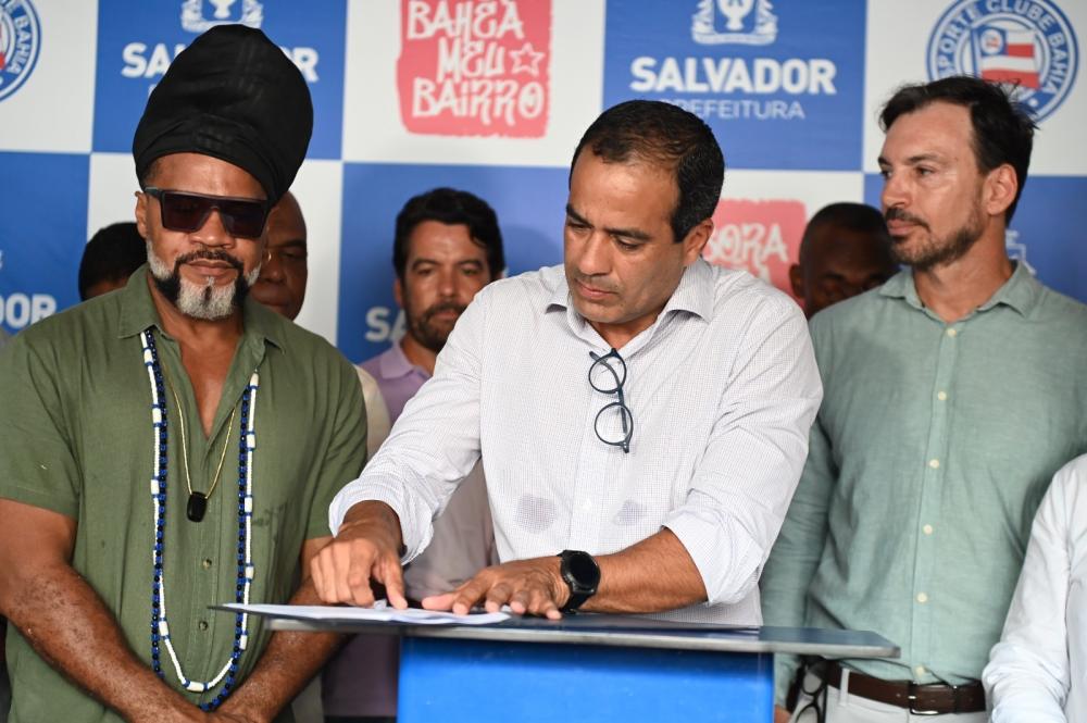 Projeto da Prefeitura em parceria com o Bahia vai beneficiar cerca de 1,5 mil crianças
