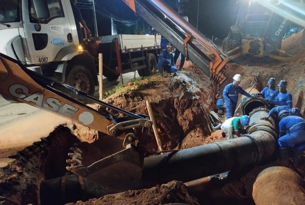 Com serviço concluído no prazo em obra do BRT, abastecimento é retomado nesta terça-feira (12) em bairros de Salvador