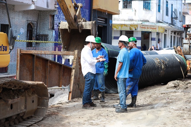 Obras do novo PAC promovem melhorias para bairros da Cidade Baixa