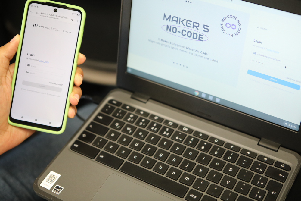 Começam aulas da primeira turma do curso de No-Code em 2024