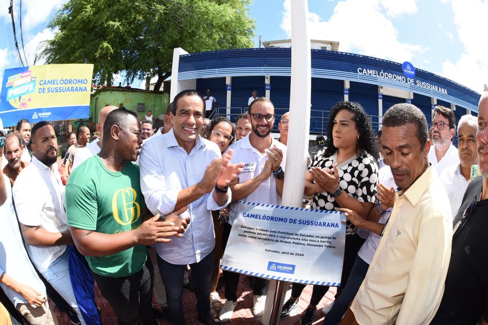 Prefeito Bruno Reis entrega novo Camelódromo de Sussuarana com cobertura termoacústica