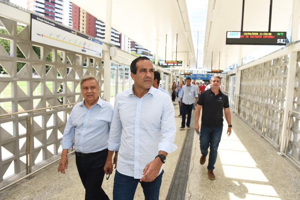 Bruno Reis realiza vistoria final das obras do segundo trecho do BRT